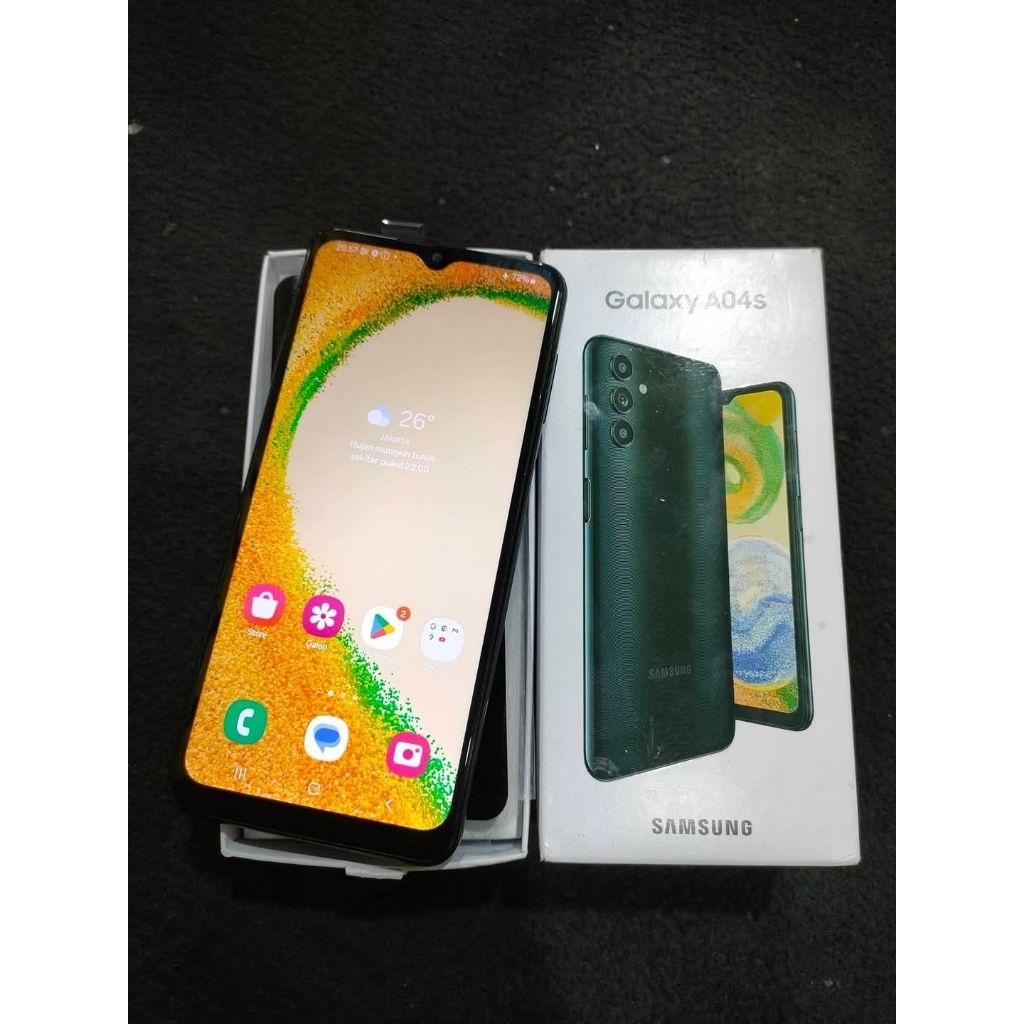 SAMSUNG A04S SECOND ORIGINAL FULLSET LENGKAP BERGARANSI