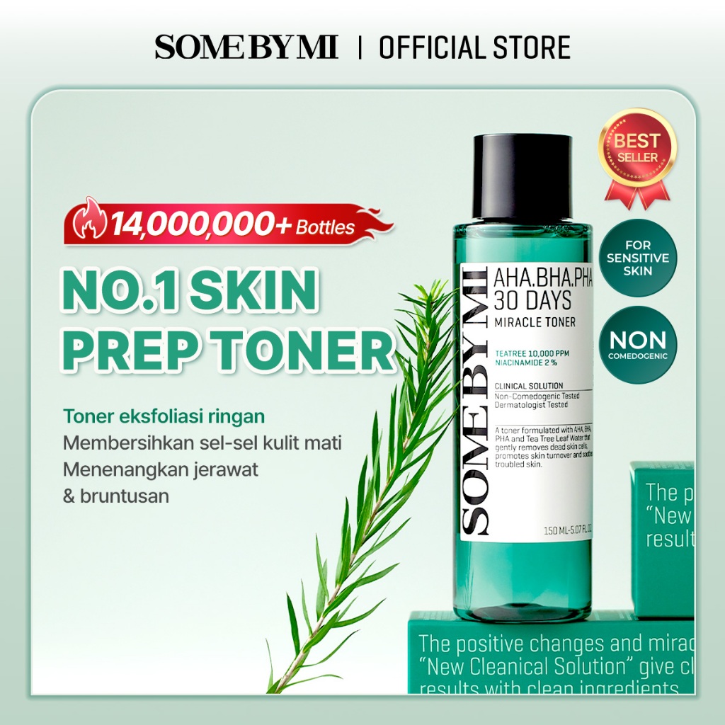 [BEST SELLING]  SOME BY MI Aha Bha Pha 30 Days Miracle Toner 150ml