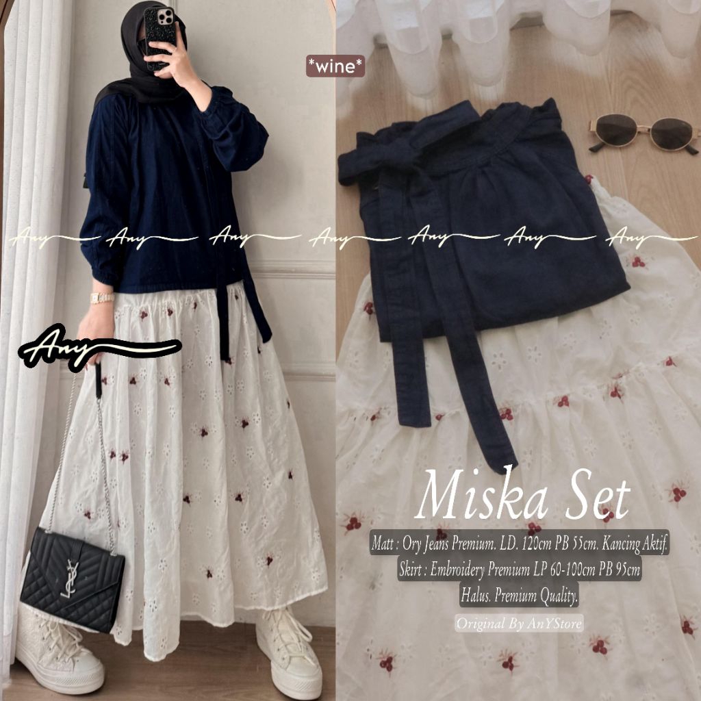 TERBARU BAJU)) MILEN  // MISKA // MICELA SET CANTIK   BY ARKEN