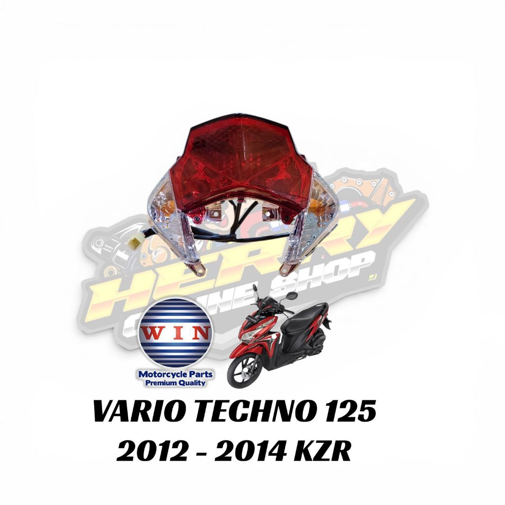 WIN VR Stoplamp vario techno 125 fi - Lampu stop vario techno 125 - Lampu belakang vario techno 125 