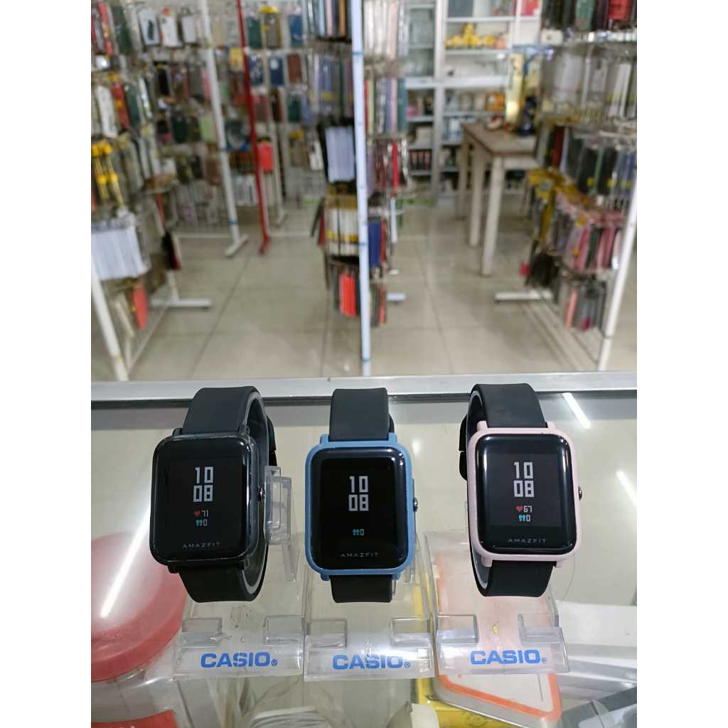 JAM TANGAN SMARTWATCH AMAZFIT XIAOMI HUAMI BIP LITE A1915 SECOND SEKEN BEKAS