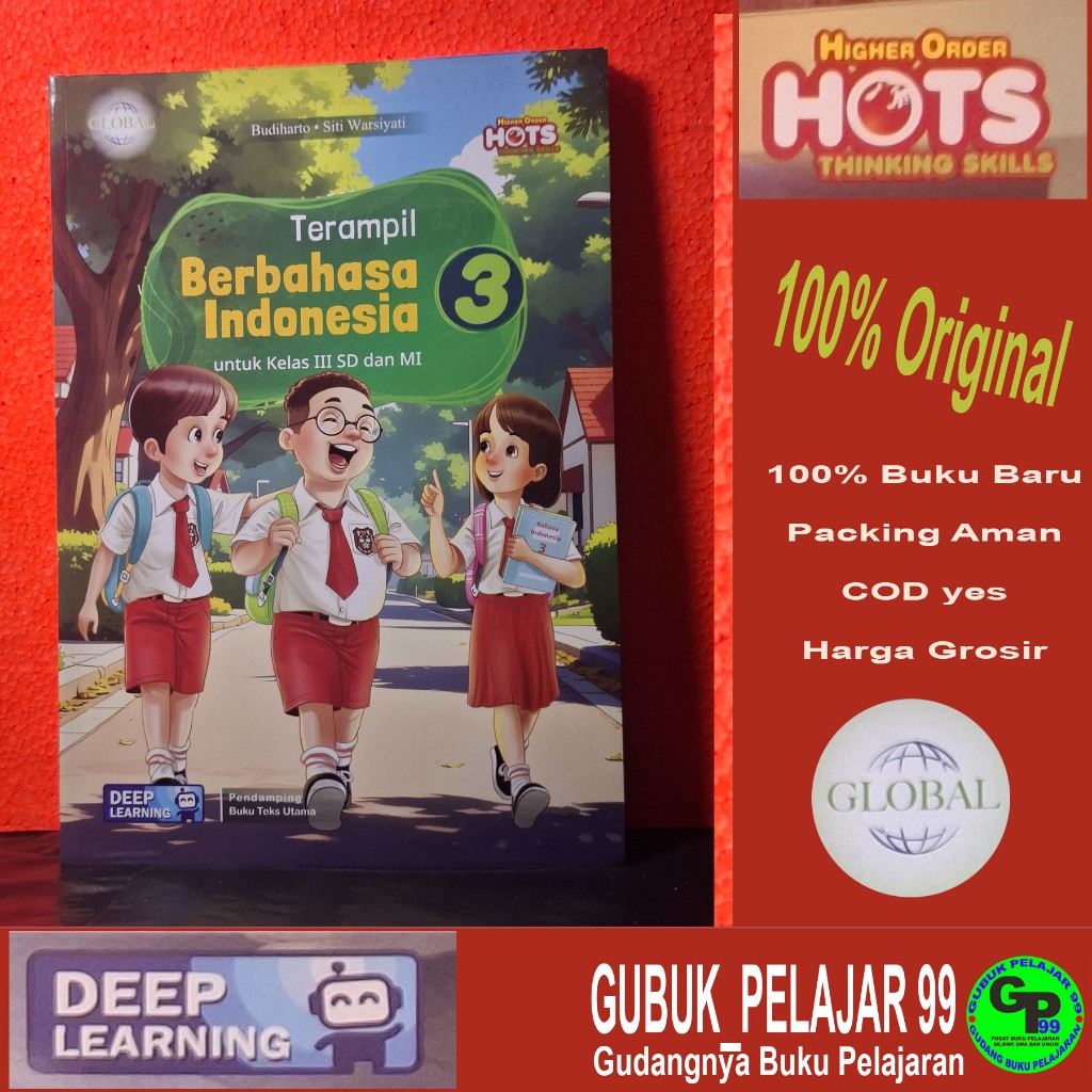 TERAMPIL BERBAHASA INDONESIA KELAS 3 SD/MI DEEP LEARNING GLOBAL PT Tiga Serangkai 2026