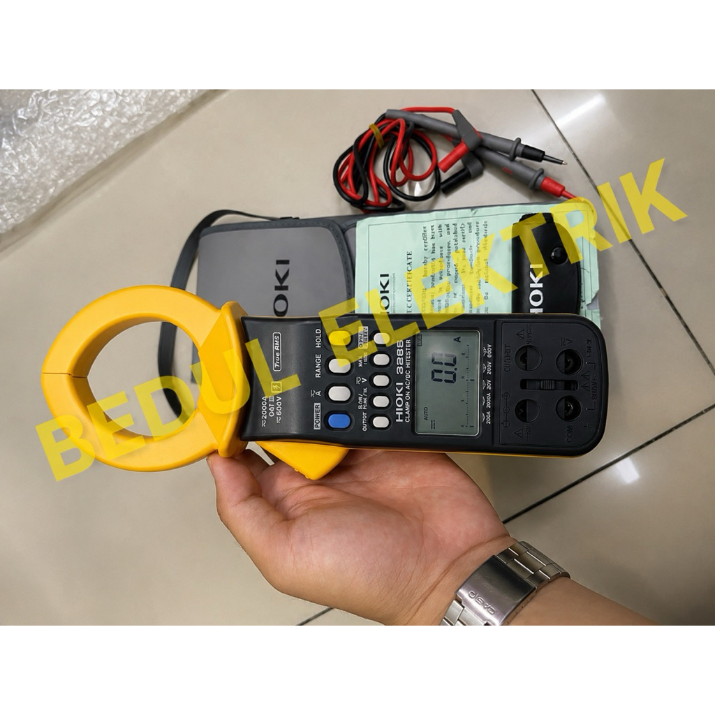 HIOKI 3285 AC/DC clamp on original tang amper clamp meter