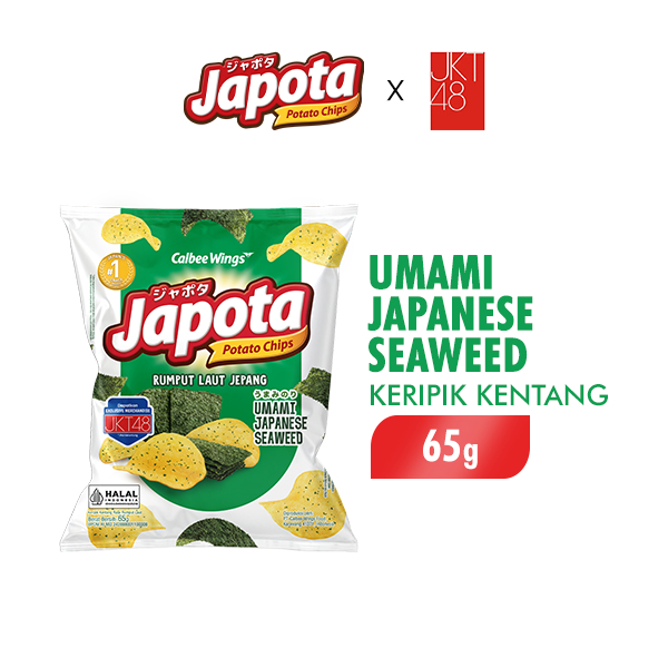 Japota Keripik Kentang Umami Japanese Seaweed 65 gr