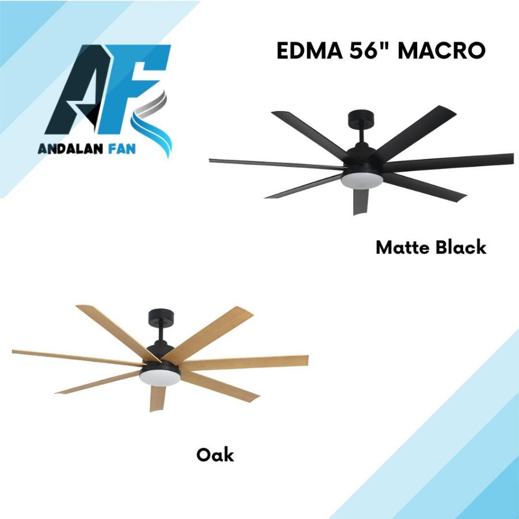 MT.EDMA / EDMA MACRO 56" /  56 INCH Kipas Angin Plafon Dekorasi Motor DC