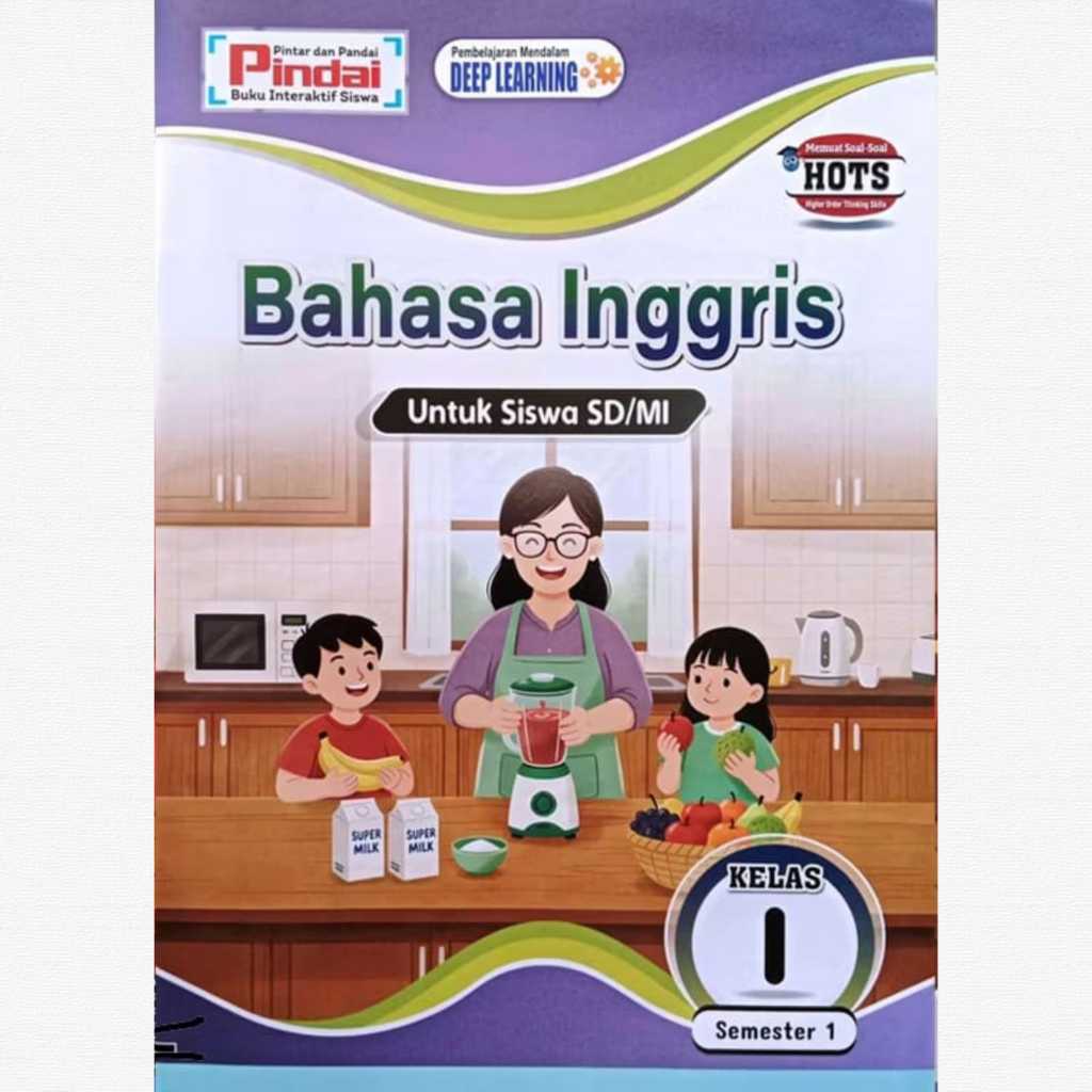 SIAP KIRIM Buku LKS Bahasa Inggris Kelas 1 semester 1 SD/MI CV. Arya duta