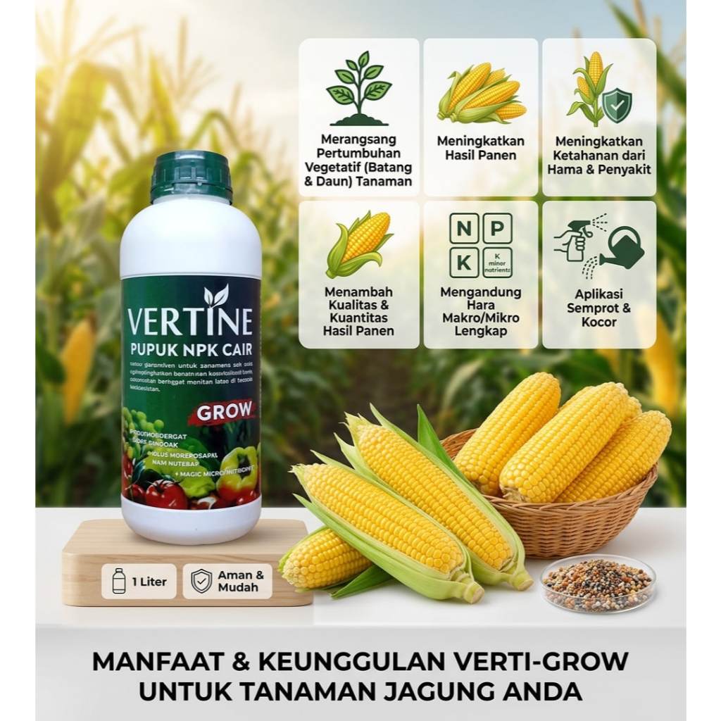 Pupuk Npk Cair Untuk Jagung, Pupuk Masa Pertumbuhan Jagung