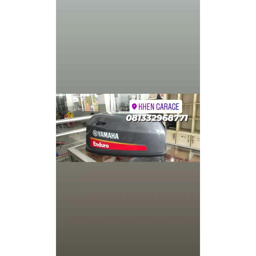 6B4-42610-00-4D Top Cowling Assy Yamaha 15PK SPAREPART OUTBOARD / SUKU CADANG MESIN TEMPEL