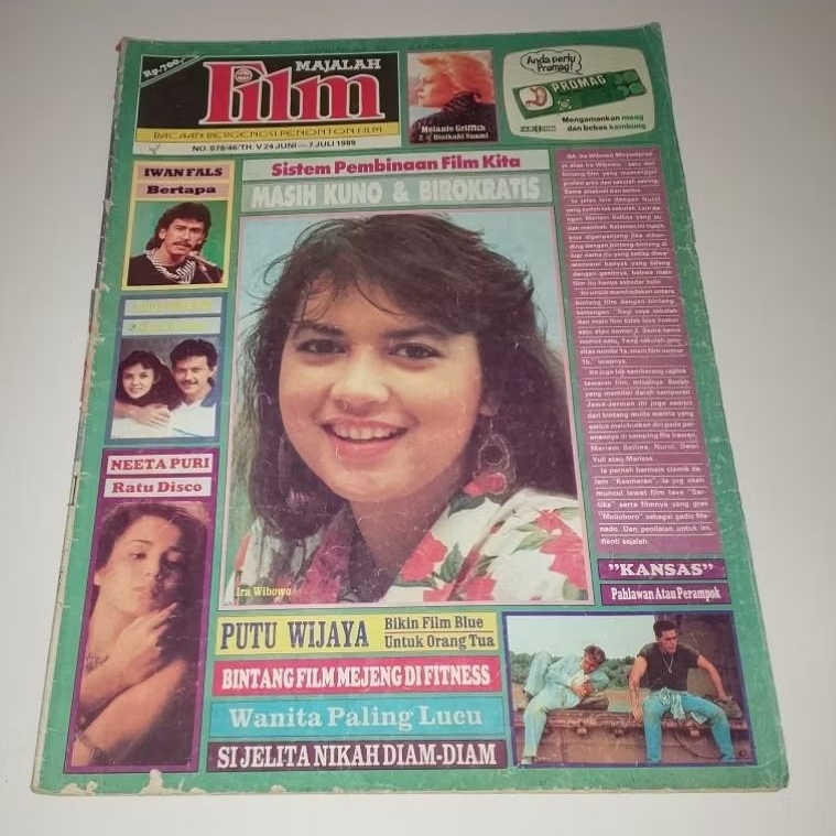 Majalah Film No 078 Tahun 1989 Artikel Iwan Fals