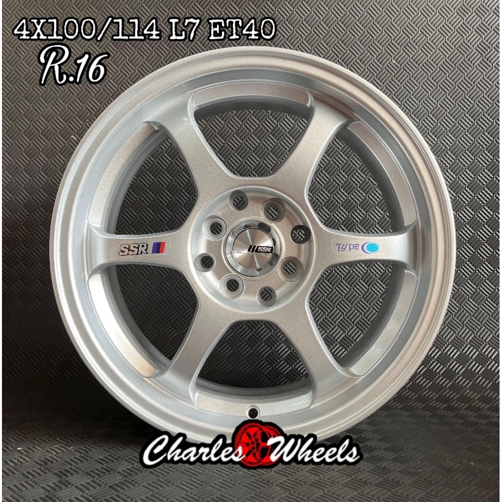 VELG SSR TYPE -C RING 16 SILVER