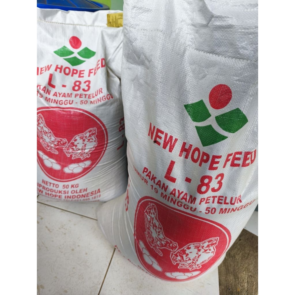 Pakan komplit ayam petelur L 83 new hope // 10 KG