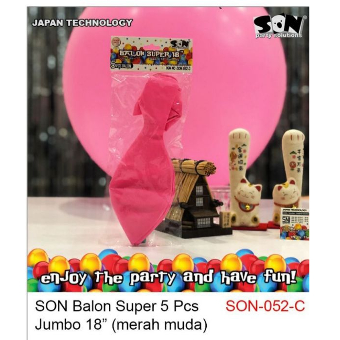 SON BALON 18 INCH ISI 5 PCS 052