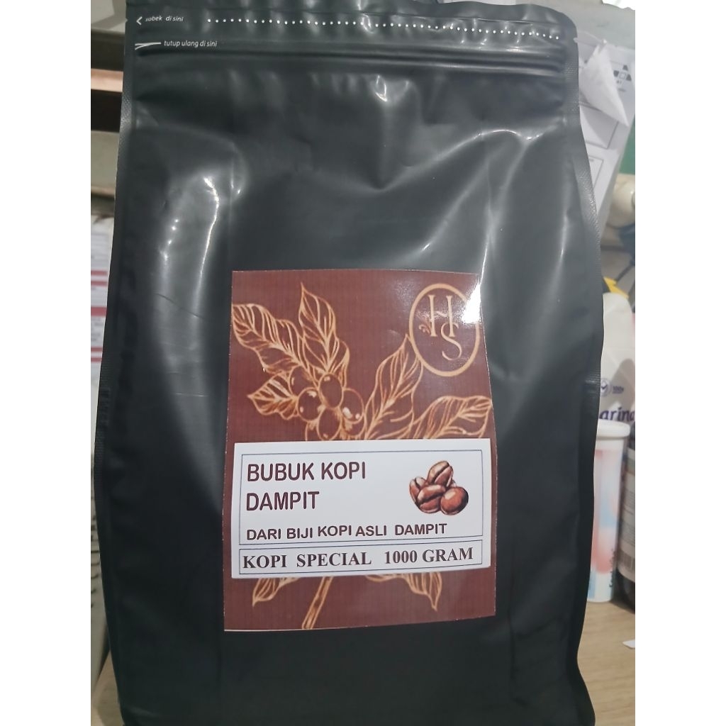 Bubuk Kopi Asli Dampit Kemasan 1 Kg