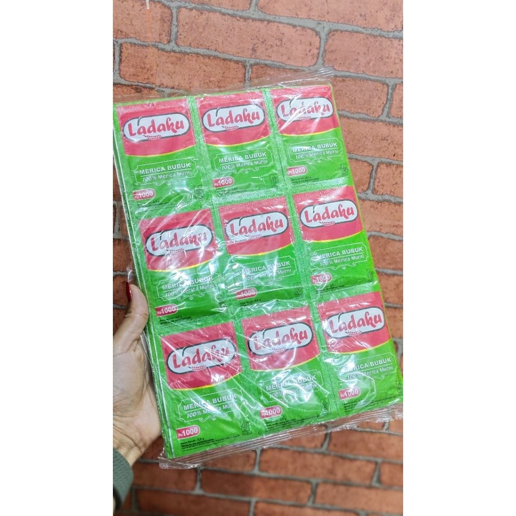 48 Sachet Bumbu Lada Hitam Bubuk LadaKu Praktis untuk Masakan Sehari-hari