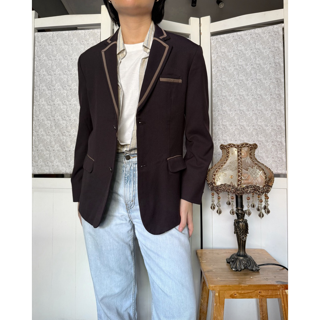 Brown Ivy Club Vintage Blazer