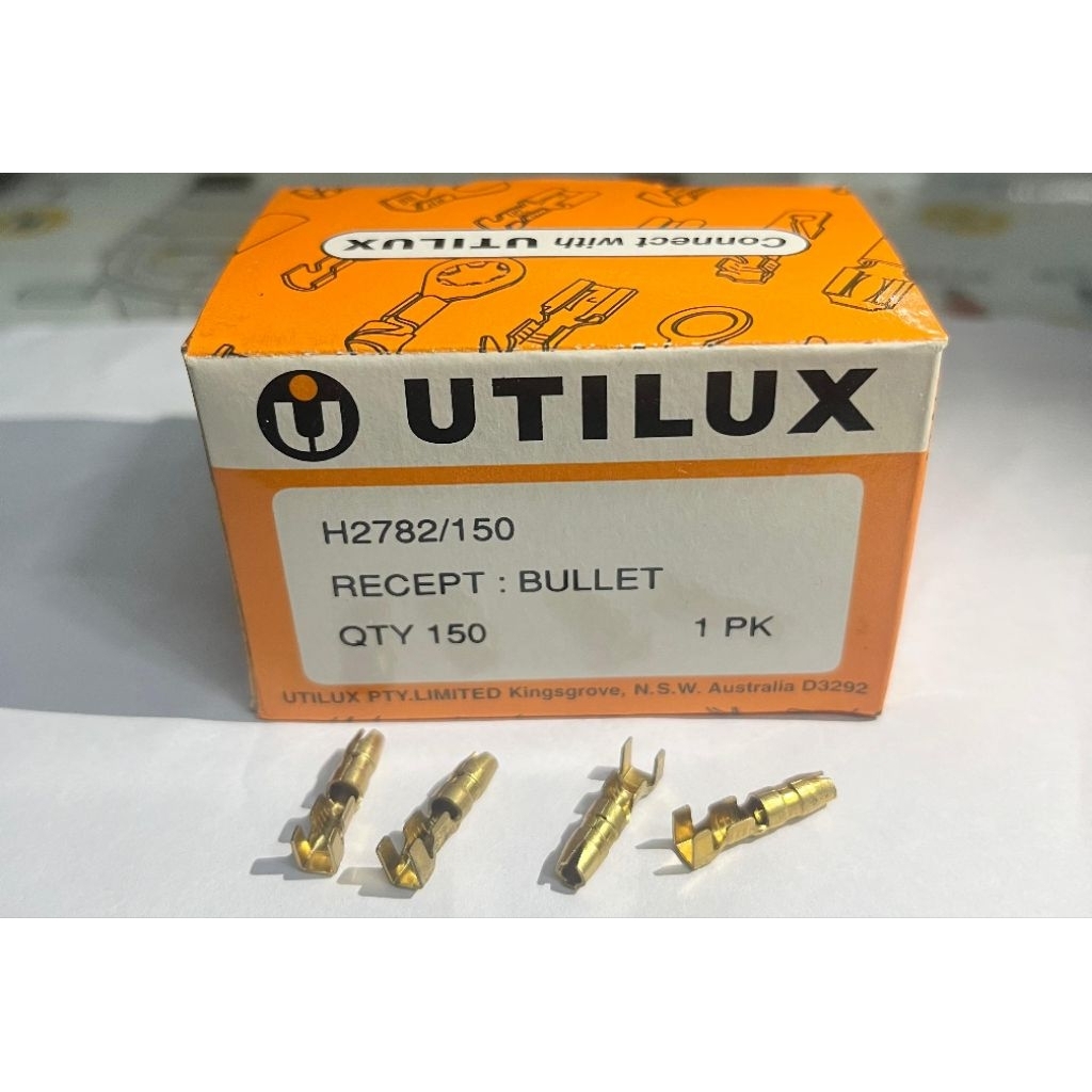 TERMINAL SKUN UTILUX H2782 BULAT MALE - HARGA 10 PCS