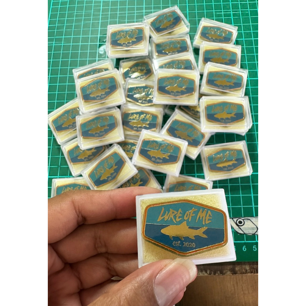 PIN ENAMEL BAHAN KUNINGAN 2MM ETSA