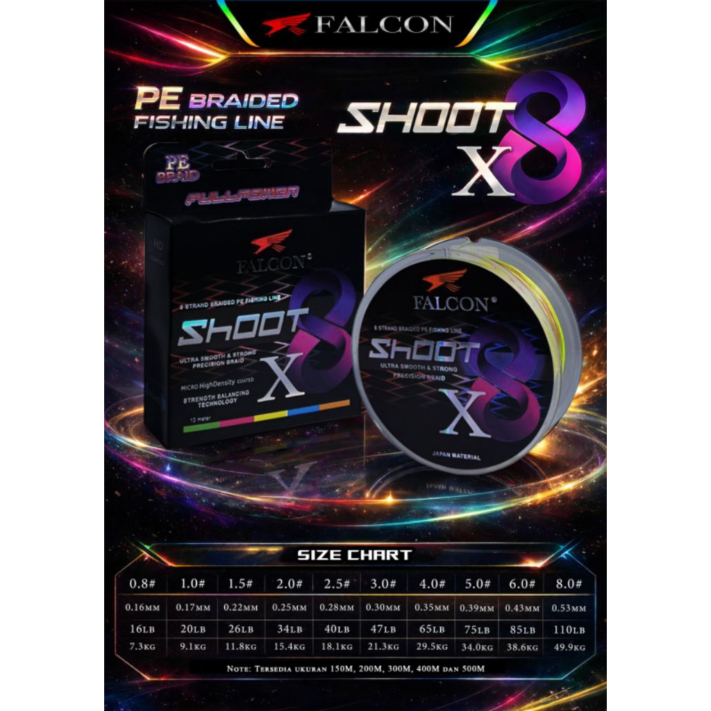 PE FALCON Shoot X8