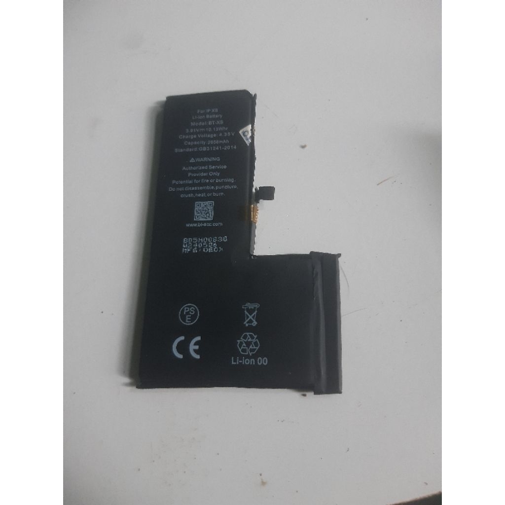 batre iphone xs copotan