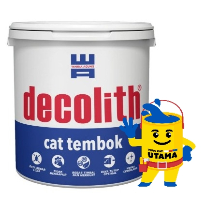 Decolith Cat Tembok Interior 25 Kg