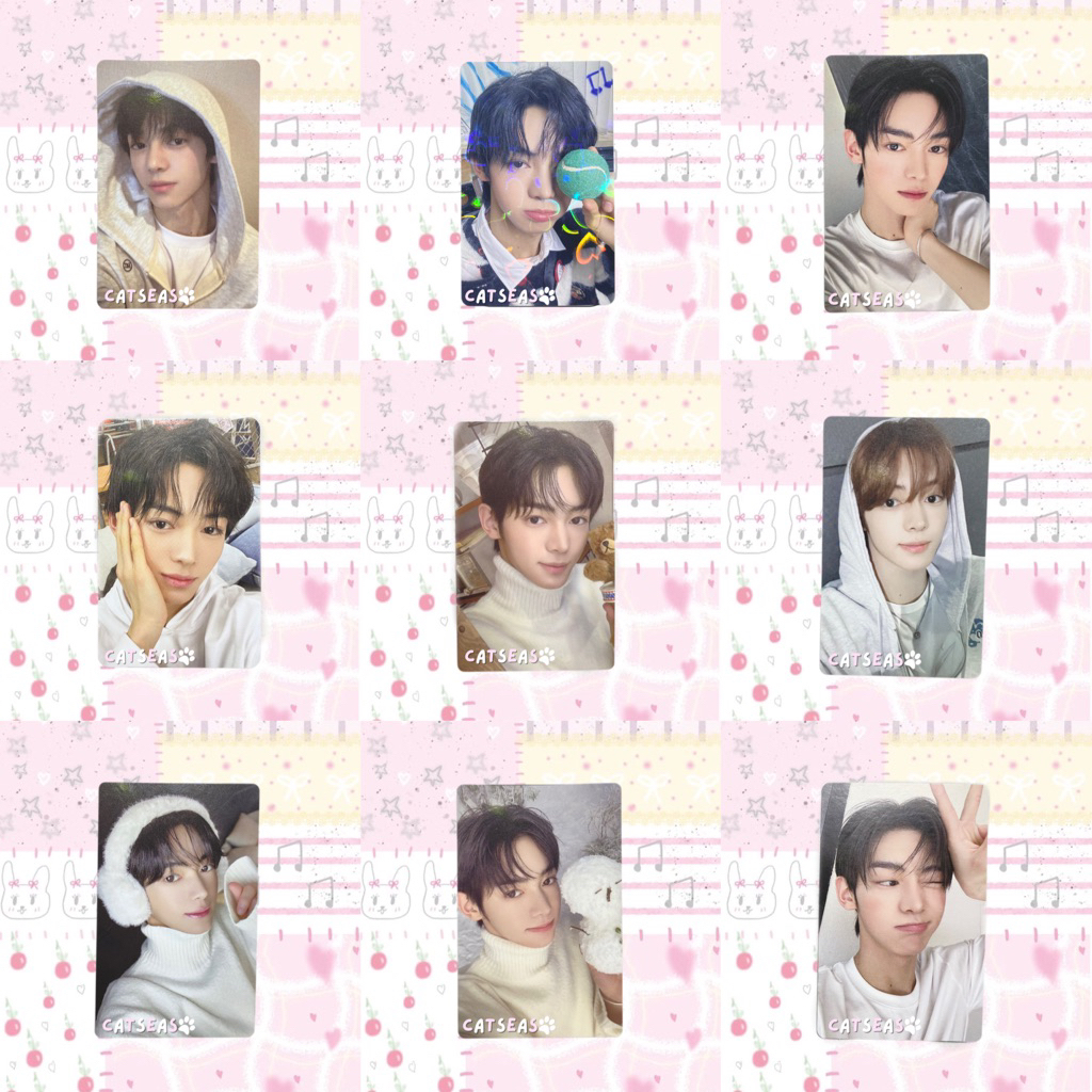 photocard official hanjin tws