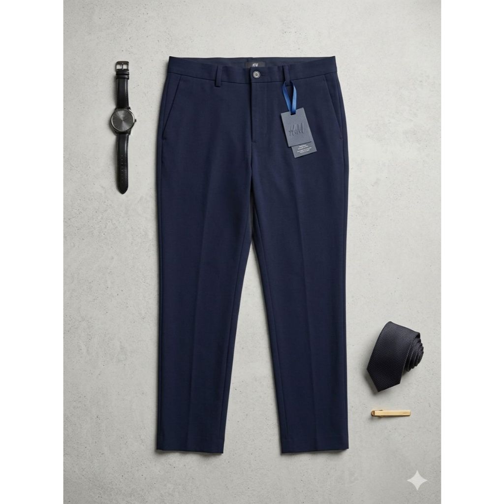HNM CELANA KANTOR PRIA/ CELANA TAILORED SLIM FIT/CELANA KERJA PRIA/CELANA KAIN KERJA