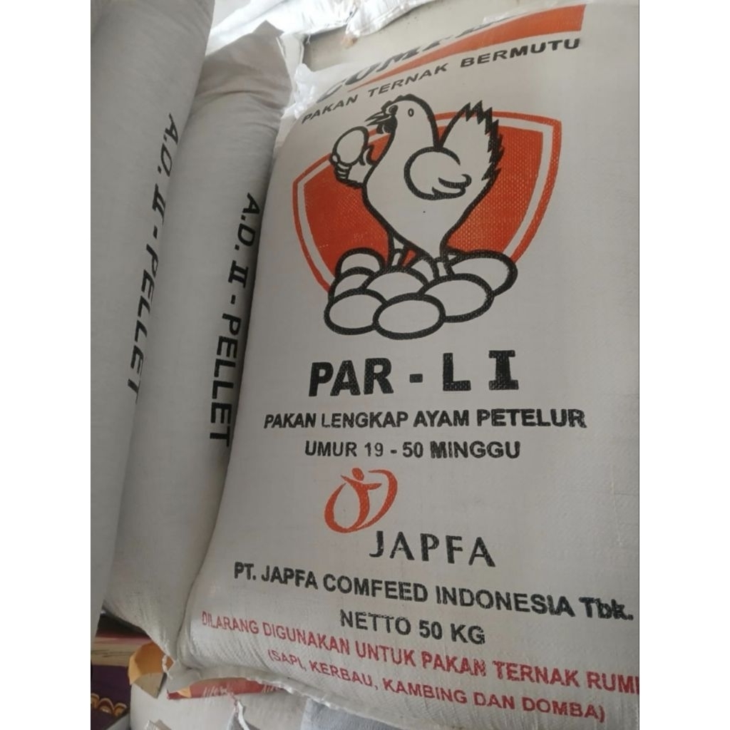 PAR-LI COMFEED PELET AYAM PETELUR PAKAN UNGGAS#