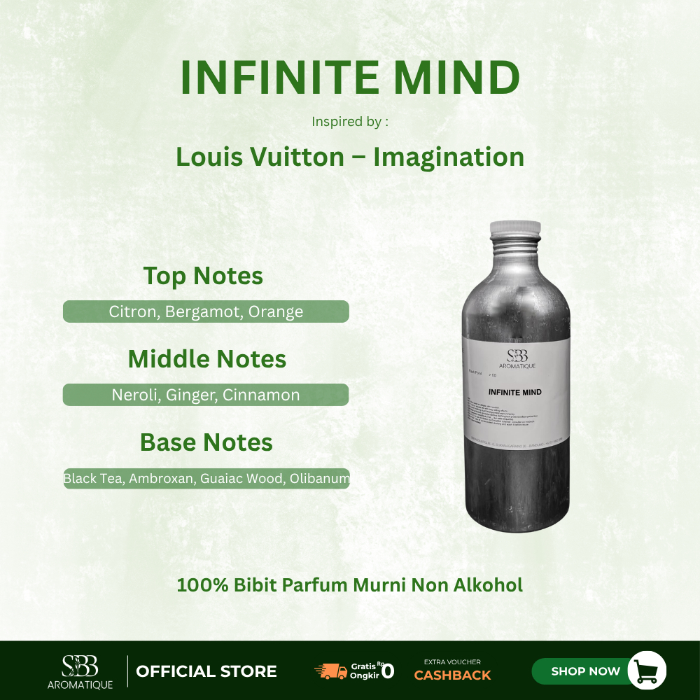 Bibit Parfum Searah LV – Imagination Premium Original Tahan Lama Infinite Mind By SBB Aromatique 100