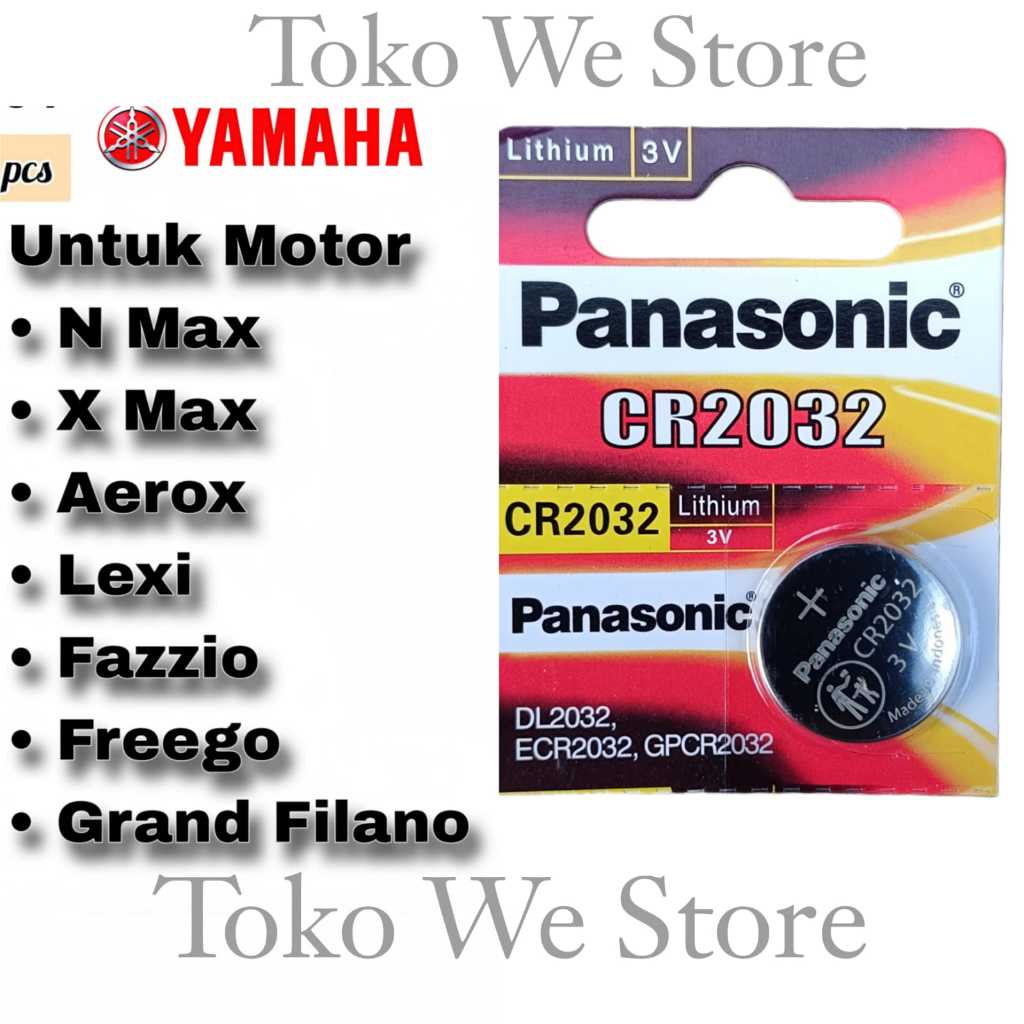 BATERAI CR2032 UNTUK REMOT KEYLESS VARIO 150/160 VARIO NEW 125 PCX ADV SCOOPY NEW PRESTIGE STYLO BEA