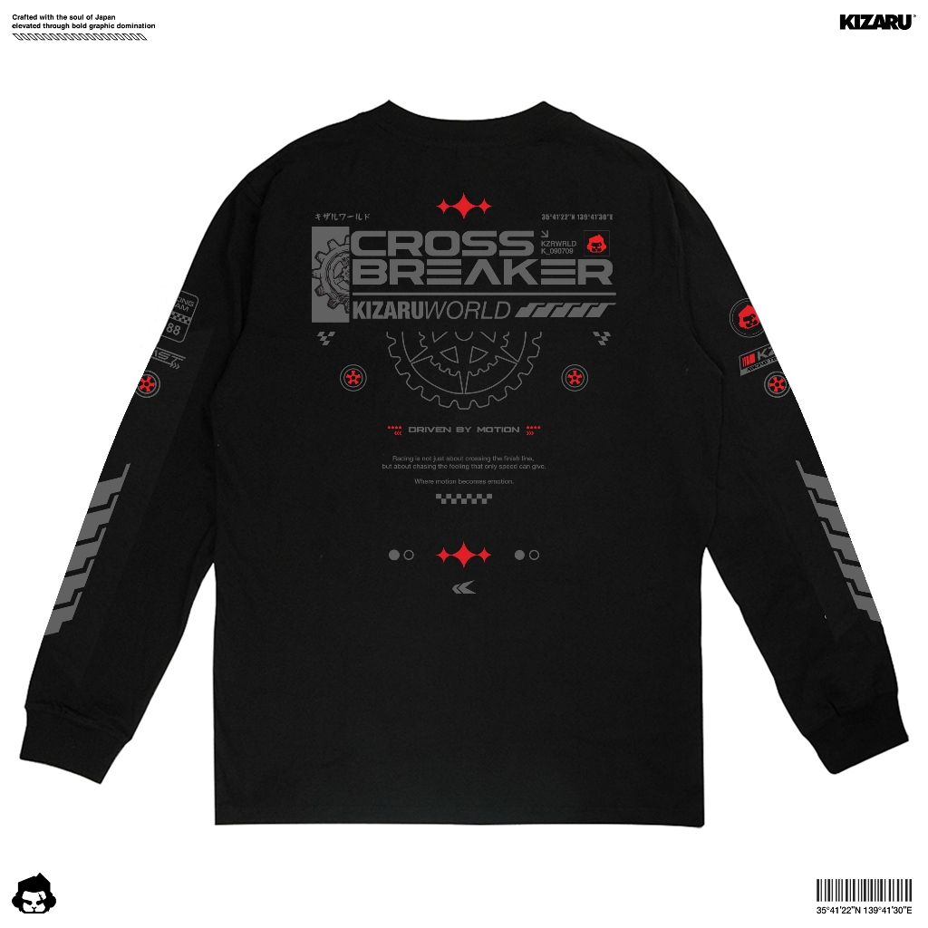 KIZARU Longsleeve T-Shirt Origin CROSS BREAKER