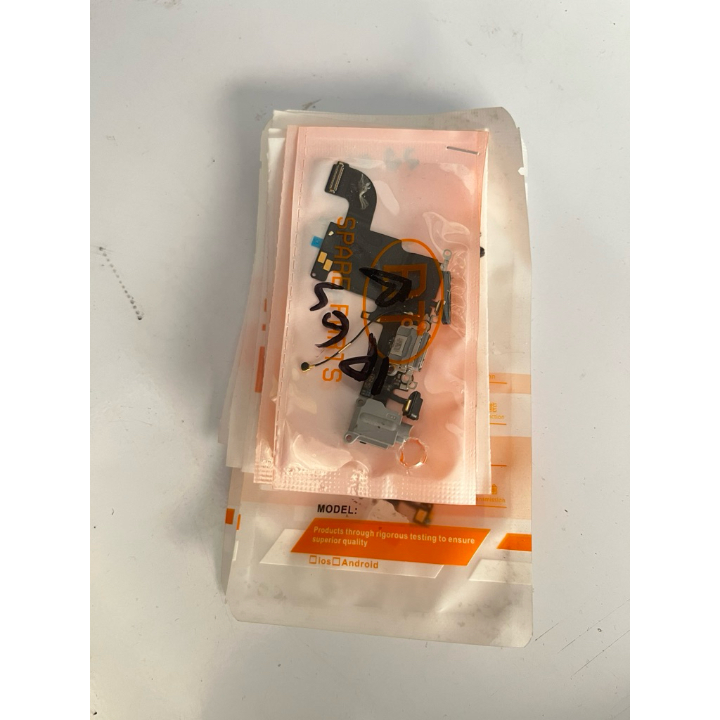 FLEXIBLE CHARGER IPHONE 6S FULL KOMPONEN IC ORIGINAL