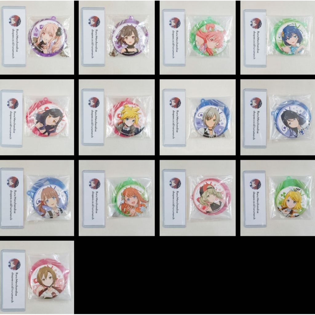 Project Sekai Proseka Movie Kowareta Sekai to Utaenai Miku Ichiban Kuji Can Badge & Case
