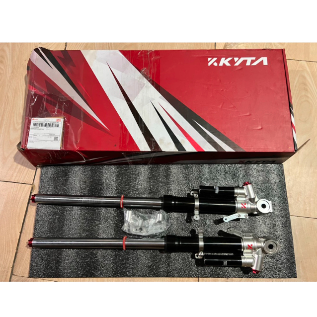 Shock Depan Suspensi KYTA KTC Xmax Old Connected Bracket Axial Radial Pitch 100mm SFF 25 Original