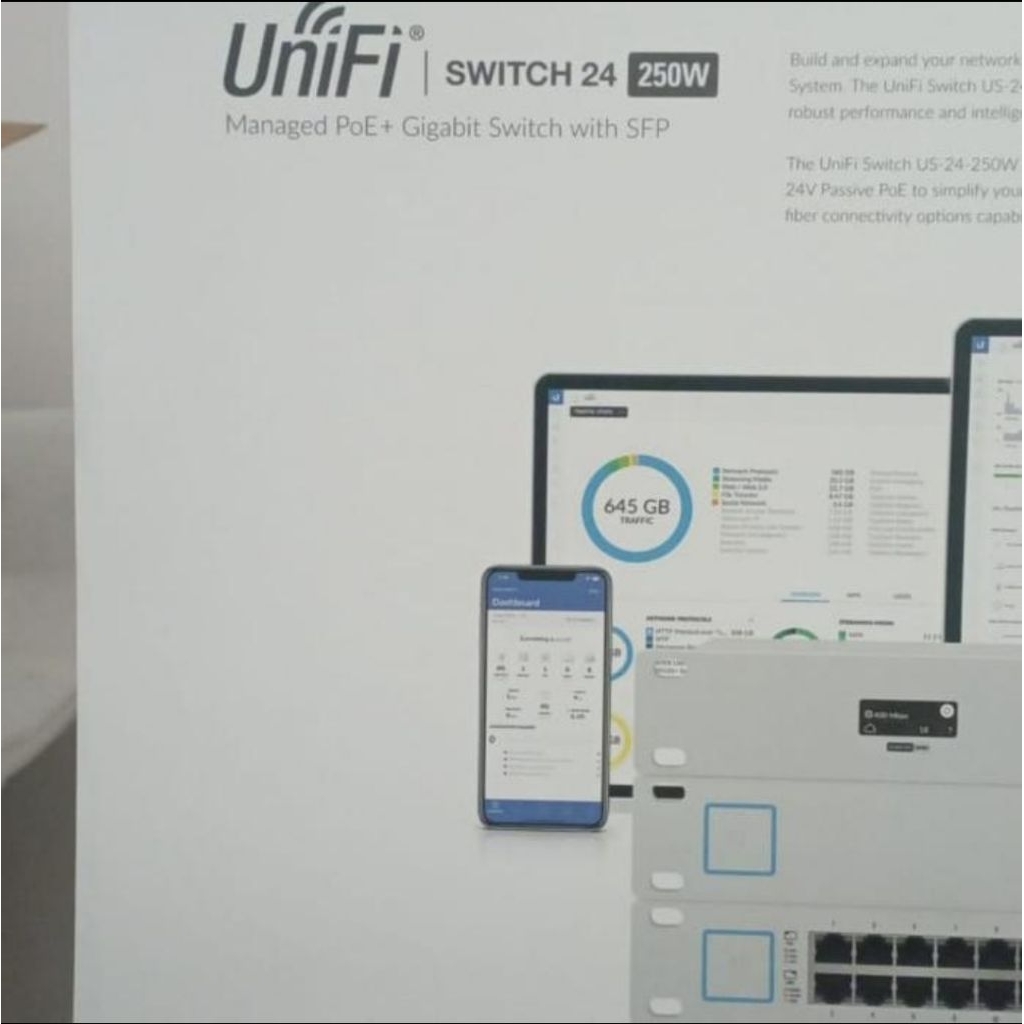 Ubiquiti Unifi Switch POE  US-24-250W