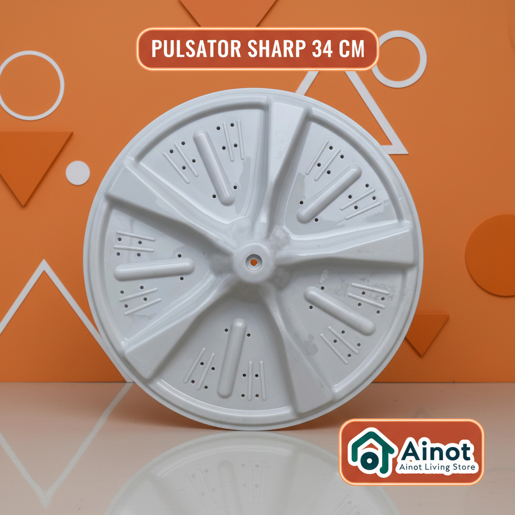 Pulsator Sharp 34 CM Mesin Cuci 2 Tabung / Pulsator Mesin Cuci Sharp 34 CM