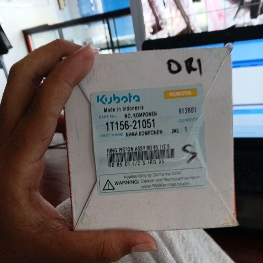 Ring Piston Kubota RD 85 S ORI