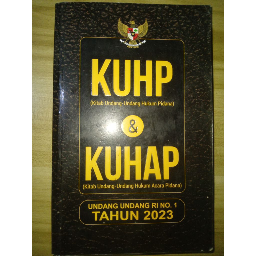 buku bekas KUHP & KUHAP
