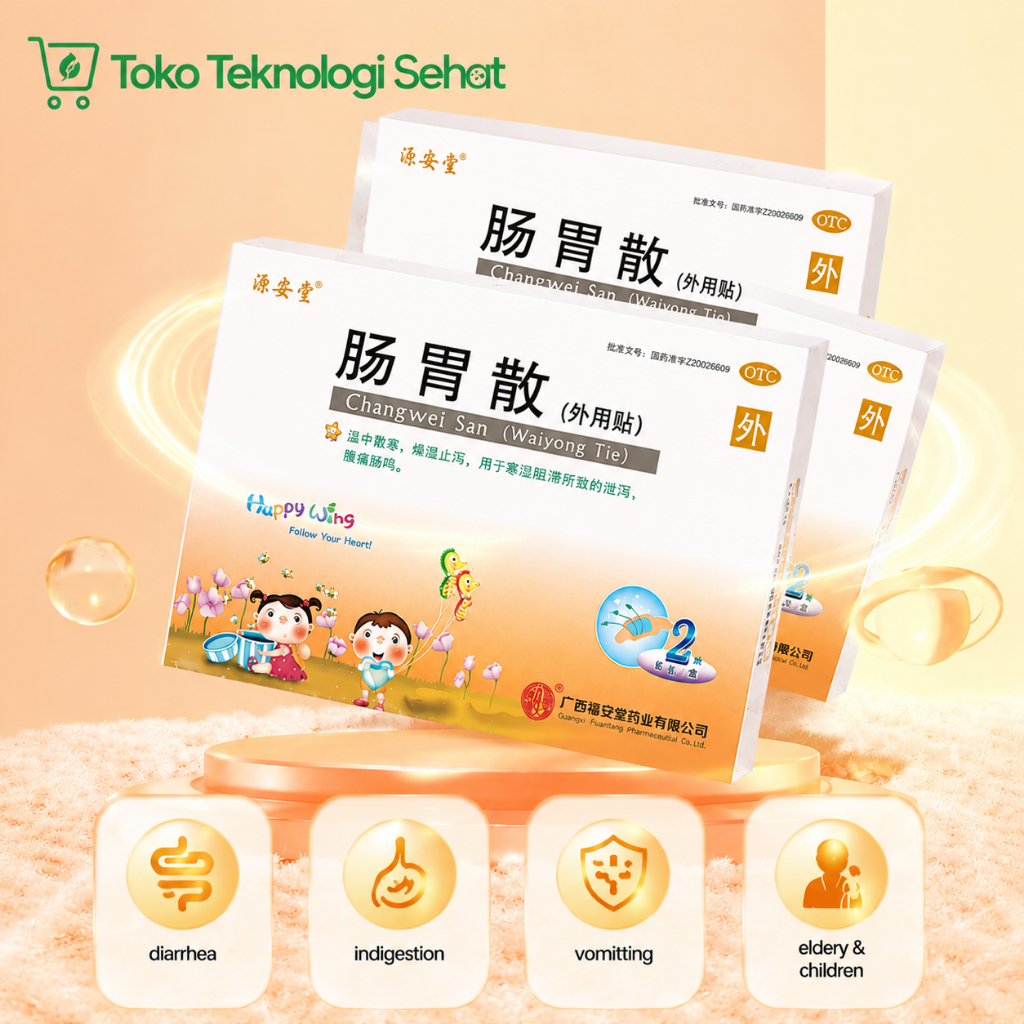 Ready stock Chang Wei San ASLI | Koyo pereda sakit perut untuk semua umur Changwei San Perbox isi 2P