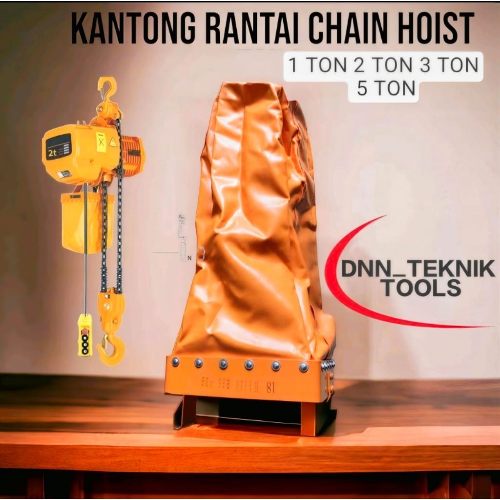 Kantong rantai Electric chain hoist 5 ton 12 Meter Nagasaki weka K-yoto