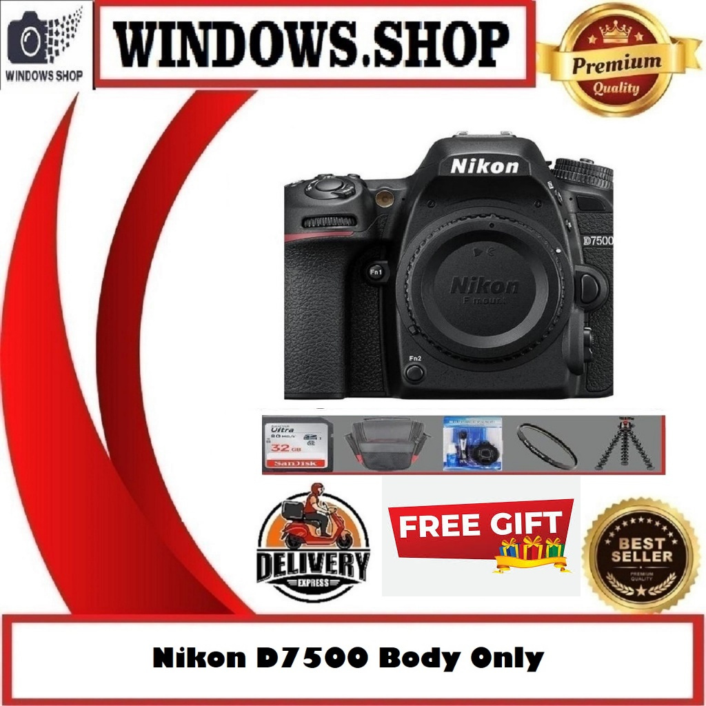 Kamera Nikon D7500 Body Only / Nikon D7500