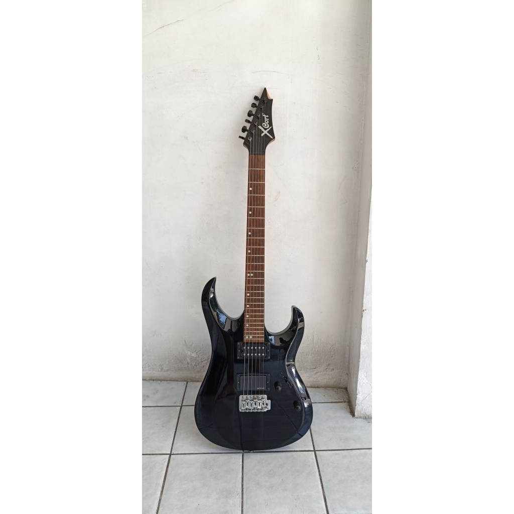 Gitar listrik Cort X1 (Tuning Humbucker EMGHZ)