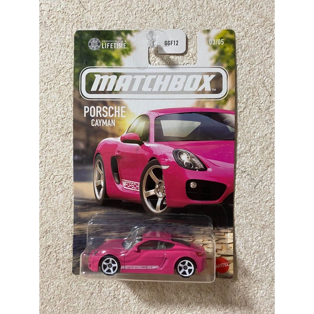 matchbox Porsche Cayman Pink