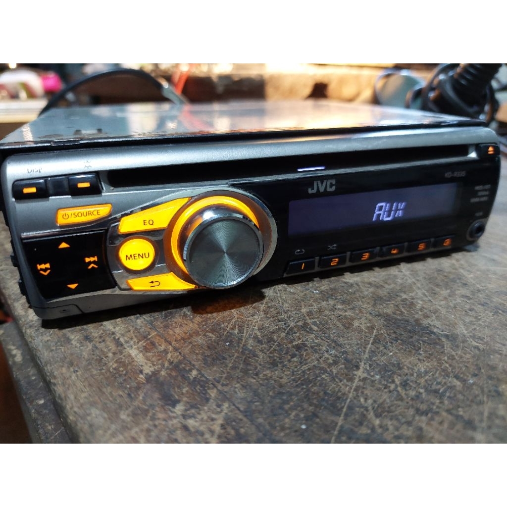 Head unit JVC single din