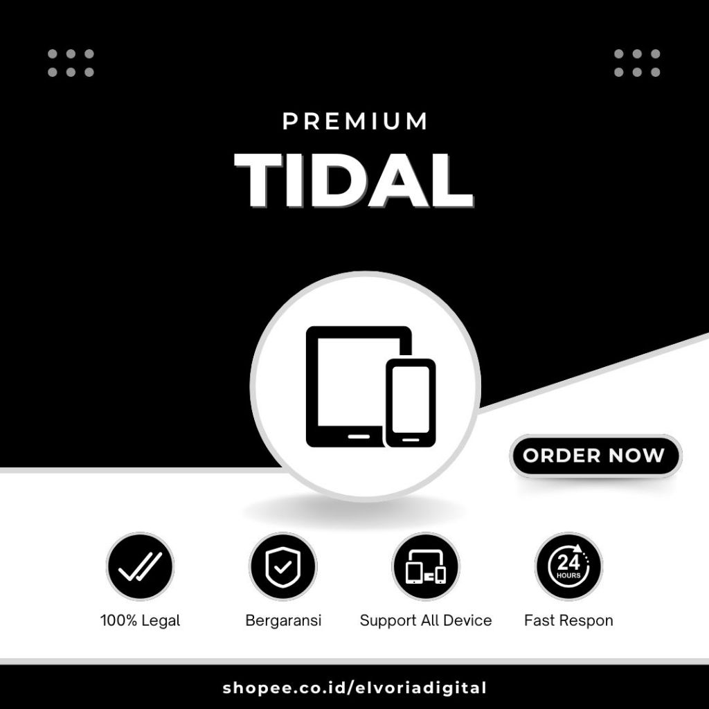 TIDAL 1 BULAN PREMIUM GARANSI