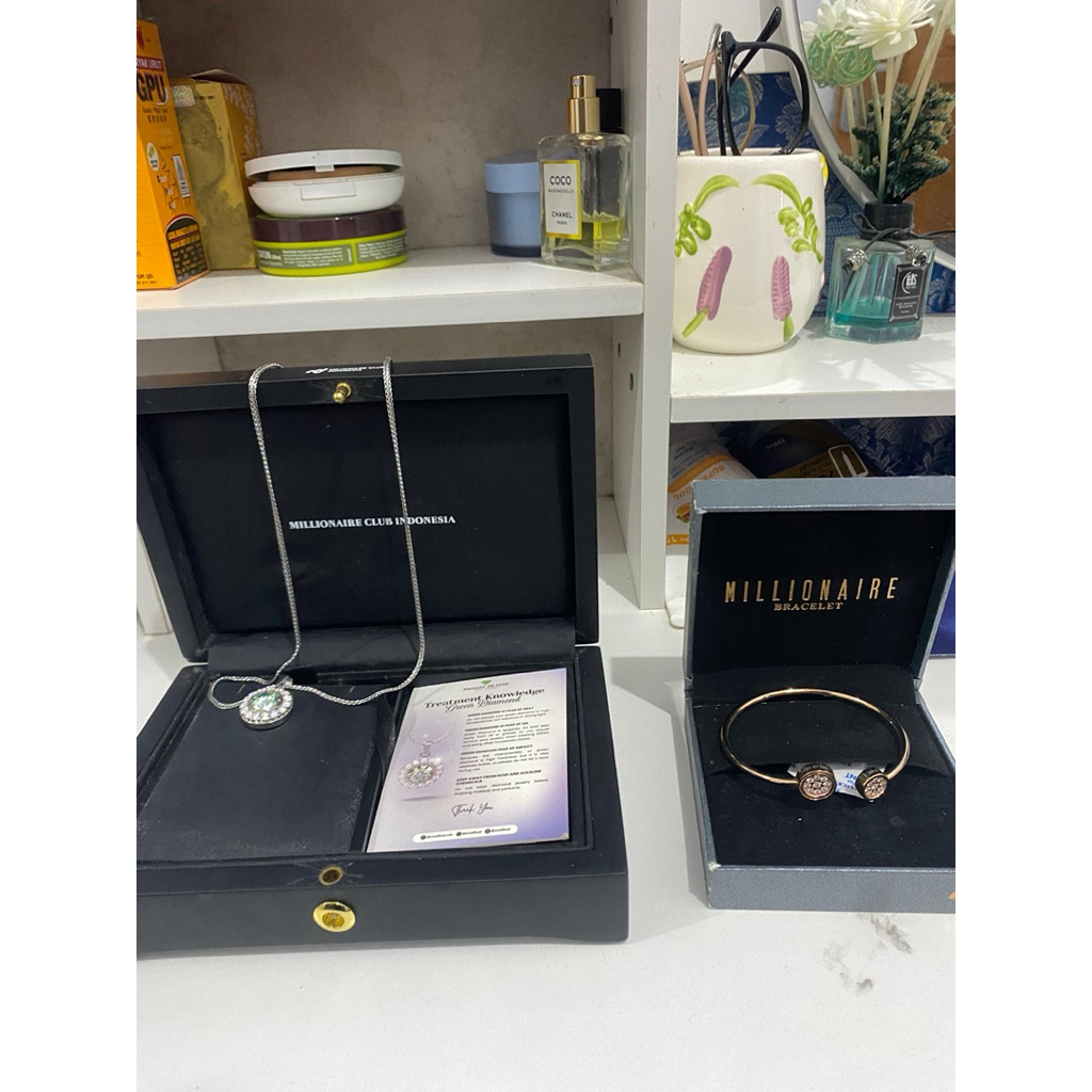 BARU Kalung dan Gelang kesehatan MCI Millionaire Club Indonesia asli REAL