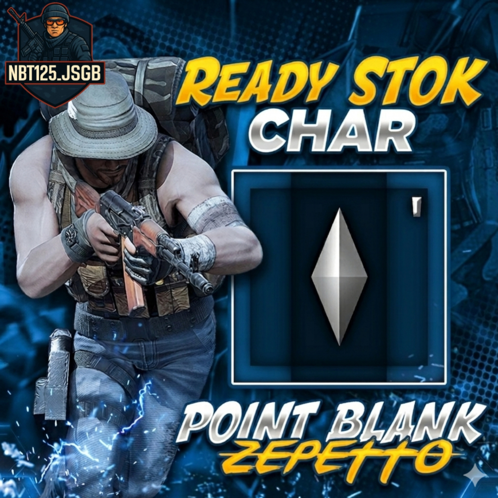 AKUN POINT BLANK DIAMOND 1 QC 28HARI - POINTBLANK ZEPETTO INDONESIA