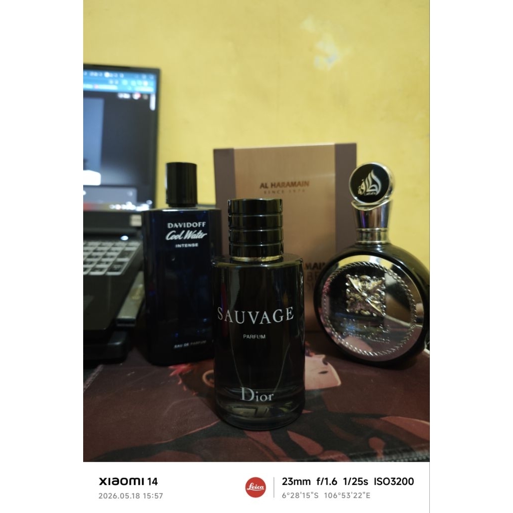 Preloved Dior Sauvage Parfume 100ml Original