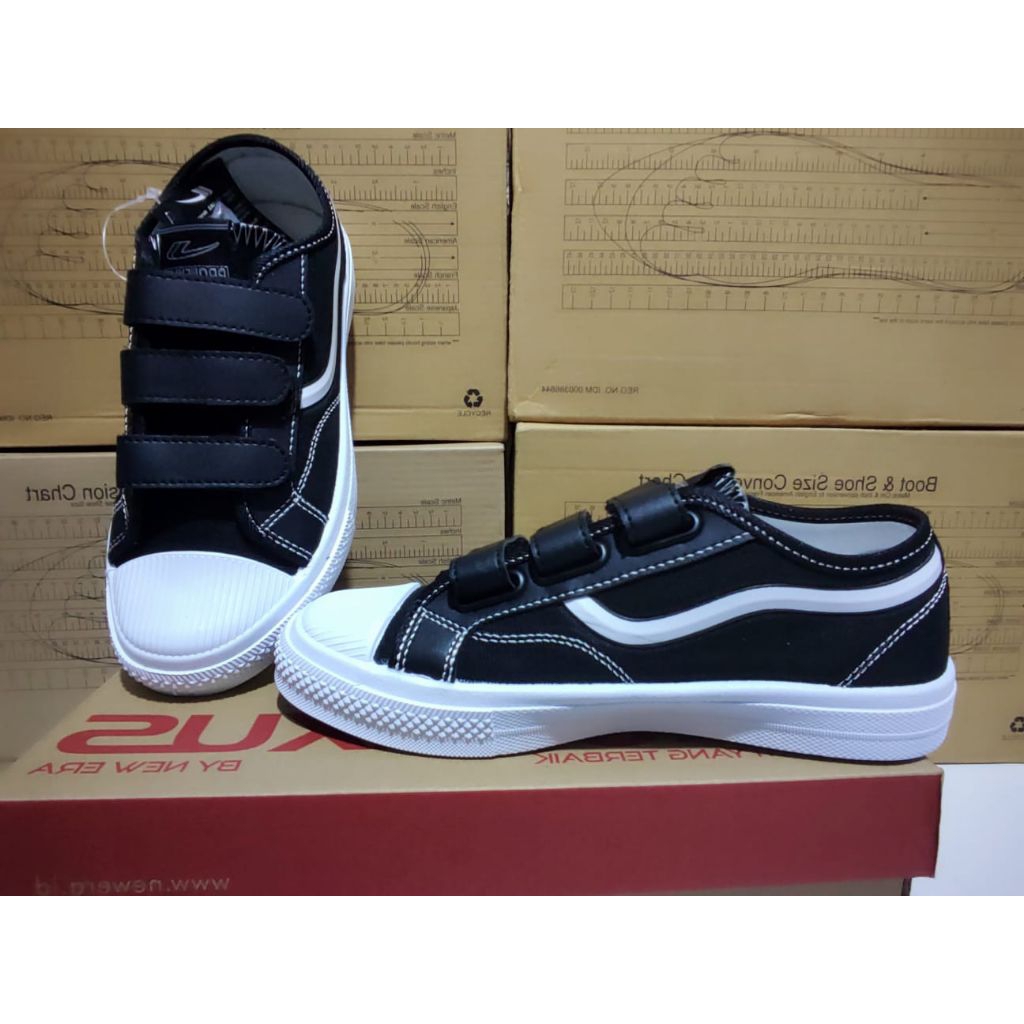 Sepatu New Era Original | Sepatu sekolah cowok cewek | Sepatu sneakers tinggi| Sepatu sneakers cowok