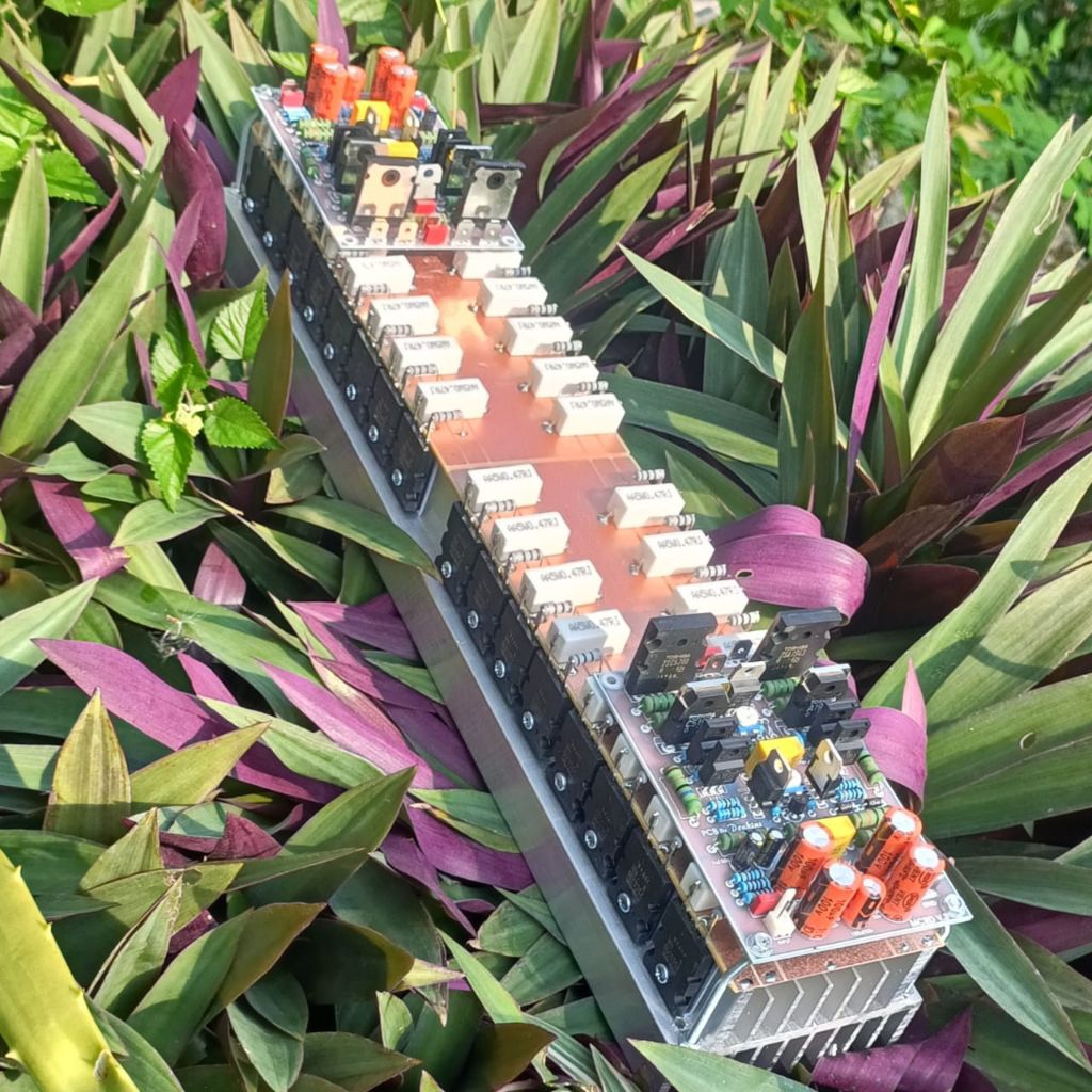 MCRD v3 balap lapangan lengkap 16 set stereo PCB fiber kualitas bagus karakter flat - flat , lowsub 