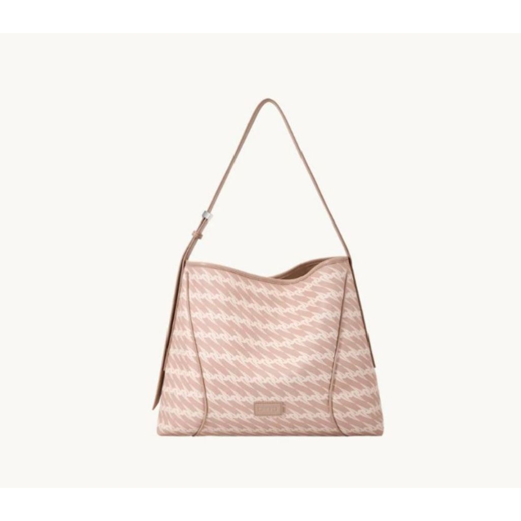 Omto Bag Monogram 3.0 Loop Size Large Warna  Peach Pink